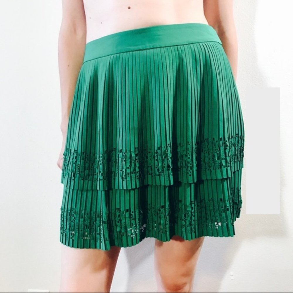 Anthro Leifsdotter Pleated Cutout Tiered Ski